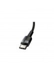 Baseus Cafule PD2.0 100W USB-C - Type-C Data ve Şarj Kablosu 20V 5A 2 mt CATKLF-ALG1 - Siyah - Gri