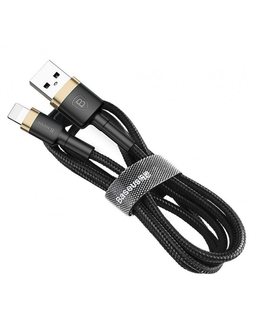 Baseus Lightning USB Kablo Gold-Siyah 2 mt